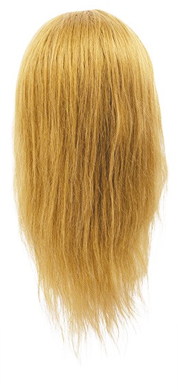 Men Wig, 100% Hantied, Hard front, Human hair 40cm (152gr), color Golden Blond