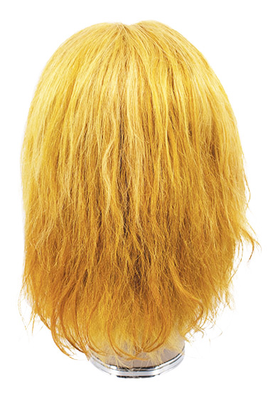 Women Wig, Hard front, Full wefted, Human hair 17-25cm (133gr), color Irish Red