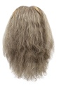 Woman Wig, 100% Hantied in Theatre China Lace, Synthetic Hair 38-42cm (141gr), color Grey