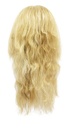Woman Wig, Back wefted Front Hantied in Theatre China Lace, Synthetic Hair 35-50cm (126gr), color Light Grey Brown
