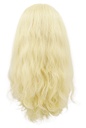 Woman Wig, Back wefted front hantied in Theatre lace front, Synthetic Hair, 48-55cm (166gr), color Light Blonde