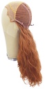 Woman Wig, Back wefted front hantied in Theatre Lace Front, Synthetic Hair 50-55cm (171gr), color Custom Light Brown