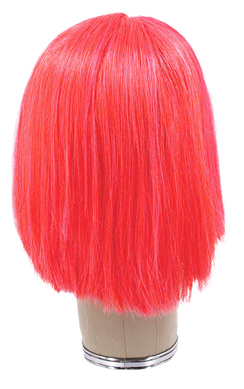 Woman Wig, 100% Hantied in Hard front, Synthetic Hair 10-31cm (106gr), color Custom Red