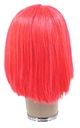 Woman Wig, 100% Hantied in Hard front, Synthetic Hair 10-31cm (106gr), color Custom Red