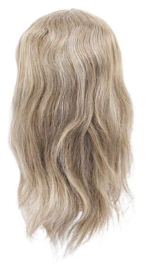 Woman Wig, 100% Hantied with under knotting in Hard front, Synthetic Hair 20-36cm (91gr), color Light Ash