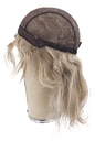 Woman Wig, 100% Hantied with under knotting in Hard front, Synthetic Hair 20-36cm (91gr), color Light Ash