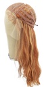 Woman Wig, Back wefted front hantied in Theatre Lace front, Synthetic Hair 47cm (233gr), color Custom Light Brown