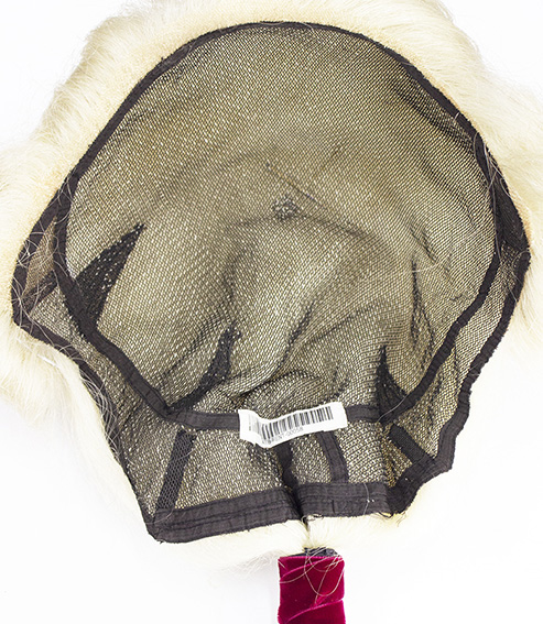 Man Wig, 100% Hantied in Thermo Lace, Yak Hair (121gr),style, color White