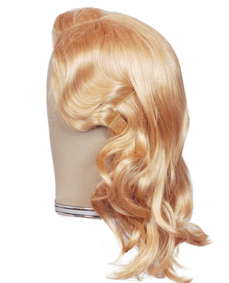 ATB Sandy Wig, Synthetic Hair Golden Blonde