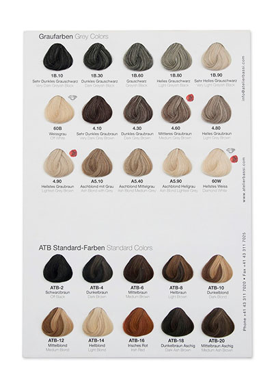 ATB Haircolor Card