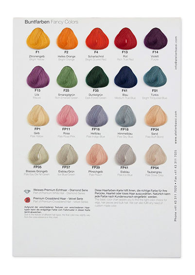 ATB Haircolor Card