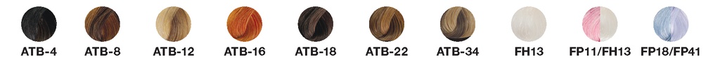ATB Curls on Weft, Synthetic  Hair
