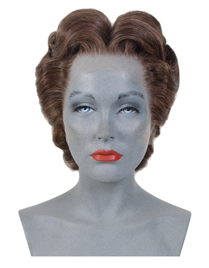ATB Hairstyle of a Lady around 1940, Synthetic Hair. 
