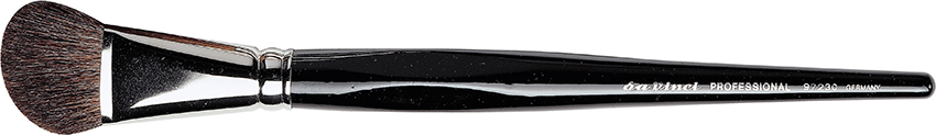 DA VINCI Blusher/Contour Brush angled