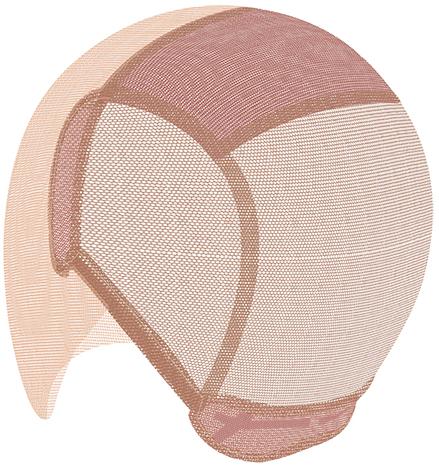 ATB Mesh-Net-Montur, Theater-Ansatztüll