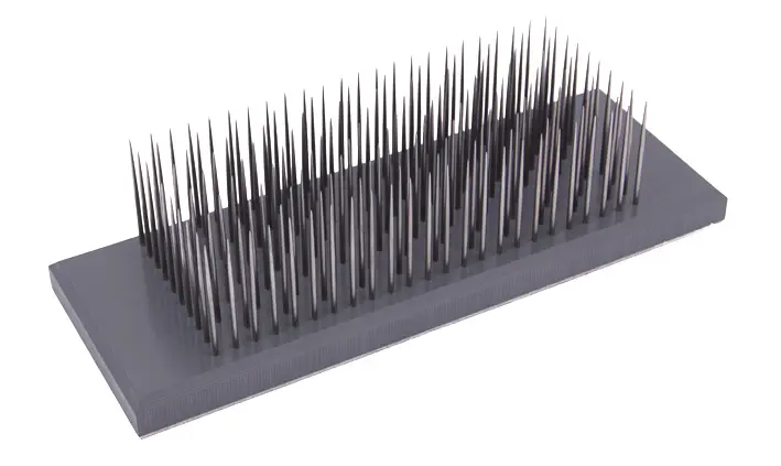 ATB Hackle made from nickel sheet