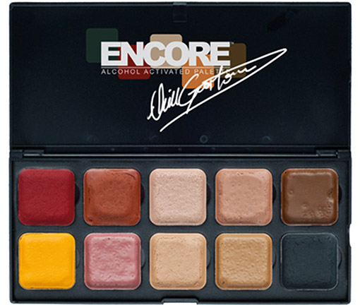 ENCORE Neill Gorton FLESH Palette with 10 colors