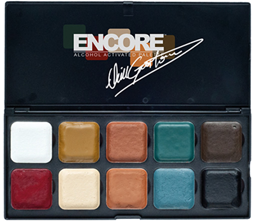 ENCORE Neill Gorton OLD AGE Palette with 10 colors