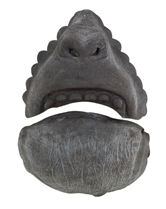 TIGA-D Affengesicht gross  Latex Rubber