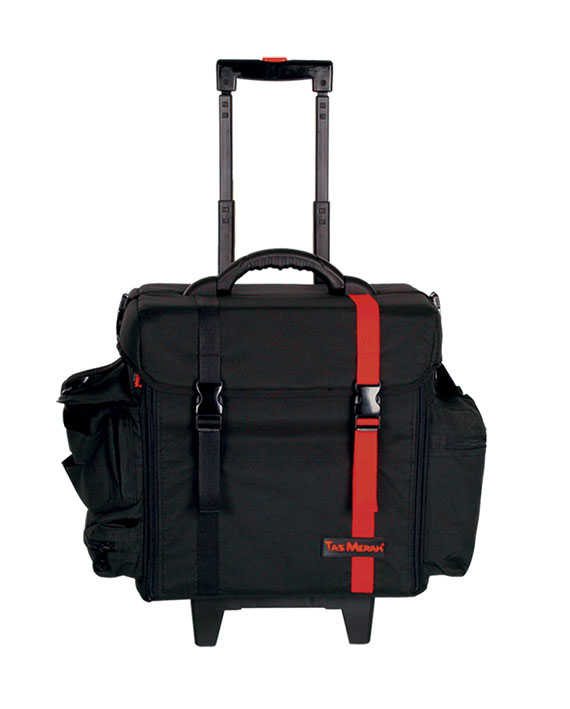 TM Make-up-Koffer Medium (mit Trolley) Polyester