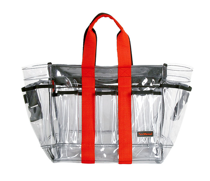 TM Make-up Tool Bag (Medium) Clear Plastic