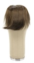 Haarteil, Voll Tressiert, Echthaar, 17cm/6inch, Mittelbraun