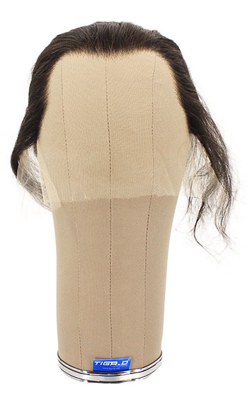 Man Wig, 100% Handtied in Theatre Lace, Human Hair, 0.39-7.8inch/1-20cm, Dark Brown