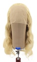 Woman Wig, 100% Handtied in Theatre Frontlace, Human Hair,  17.7-22.8inch(45-58cm), Light Grey