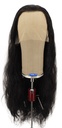 Woman Wig, Back Wefted Front Handtied in Theatre Frontlace, Human Hair,  23inch/60cm, Black