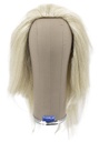 Woman Wig, Full Front Wefted,  with Under Knotting  Around with Hard Front, Yak Hair,  14-15inch(37-40cm), Light Grey