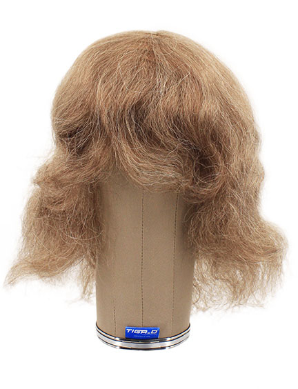 Woman Wig, Full Machine Made, Yak Hair, 6-11inch(17-28cm), Grey