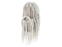 ATB Santa Claus-Set Style 5, Synthetic Hair Dreadlock