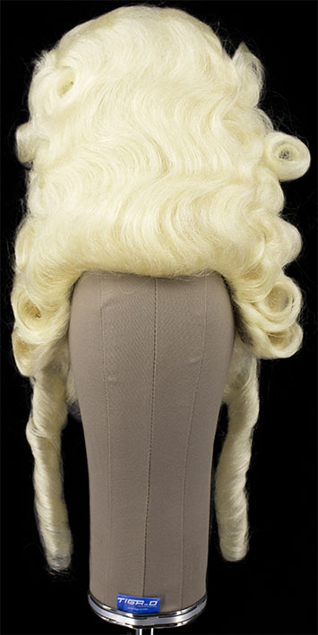 Rococo Lady HairStylede, Yak Hair, White