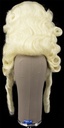 Rococo Lady HairStylede, Yak Hair, White