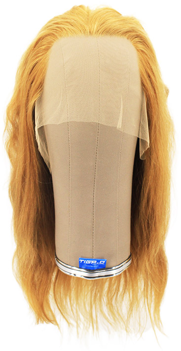 Woman Wig, Back Wefted Front Handtied in Theatre Frontlace, Human Hair, 7.8-14inch( 20-37cm),  Light Brown