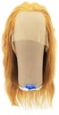 Woman Wig, Back Wefted Front Handtied in Theatre Frontlace, Human Hair, 7.8-14inch( 20-37cm),  Light Brown