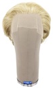 Man Wig, 100% Handtied in Theatre Frontlace, Human Hair, 4.33inch/11cm, Light Grey