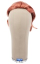 Woman Hairpiece, Full Wefted in Theatre Frontlace, Human Hair, 9.9inch/25cm, Brown