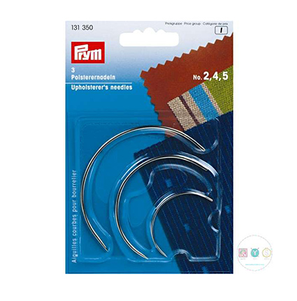 Prym 131350 Curved Upholstery Needles