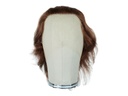 Film Lacefront Wig 100% handtied - Euro hair,⌀57cm,Hair Length: 10-15cm Brown
