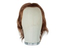 Film Lacefront Wig 100% handtied - Euro hair,⌀57cm,Hair Length: 10-15cm, Light Auburn