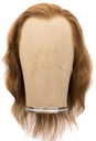 ATB Film Lacefront Wig 100% handtied - Euro Hair 5.9-9.05Inch Blond Brown 