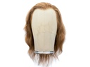 Film Lacefront Wig 100% handtied - Euro Hair,⌀57cm,Hair Length 15-23cm, Blond Brown 