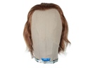 Film Lacefront Wig 100% handtied - Euro hair, ⌀58cm,Hair Length:15cm Brown