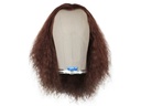 Film Lacefront Wig 100% handtied - Euro Hair, Ø58cm, Hair Length:30cm, Brown 