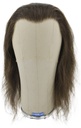 Film Lacefront  Wig 100% handtied - European hair,ø58cm, Length: 34.8cm-39.9cm, Dark Brown