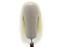 Film Lacefront Wig 100% handtied - European hair,⌀59cm, Hair Length: 50-55cm Light Blonde Grey