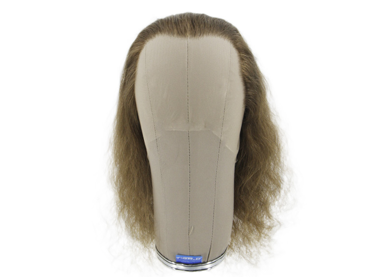 Film Lacefront Wig 100% handtied – European Hair, ⌀ 60cm,Hair Length: 29cm -35cm,  Dark Blond