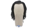 Film Lacefront Wig 100% handtied - Euro Hair,⌀,Hair Lenggth: 20cm Off Black
