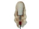 Theaterperücke 100% handgeknüpft mit Tüllansatz - Kunsthaar 41cm Blond